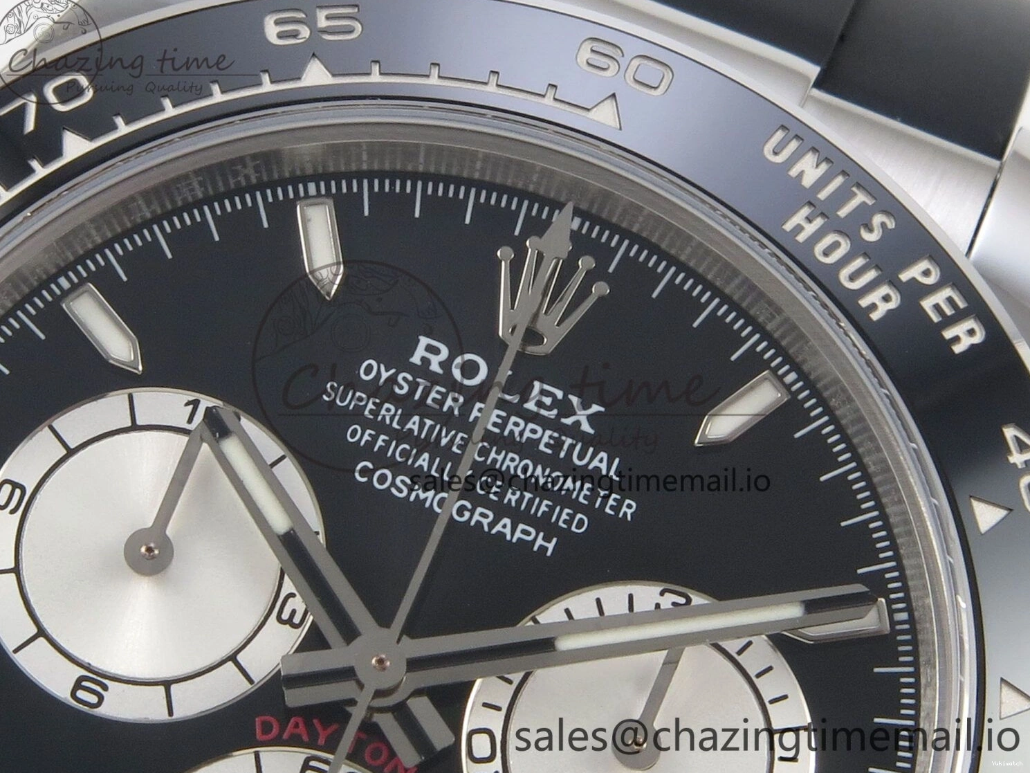 Oysterflex Bezel Clean on Ceramic DD4131 1:1 SS Dial 126519 Black Black Rubber Edition Best Stick Strap Daytona 0518